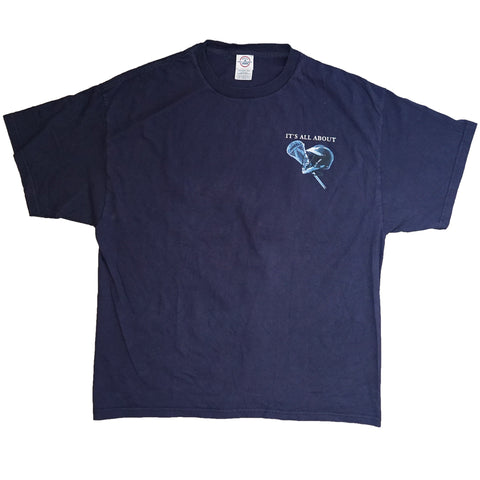 Vintage 2000s 'It's All About Lacrosse' T-Shirt