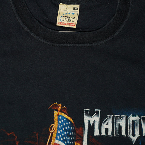Vintage 90s Manowar 'Warriors Of The World' T-Shirt