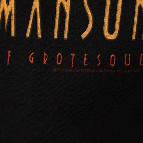 Vintage 2003 Marilyn Manson 'The Golden Age Of Grotesqoue' T-Shirt