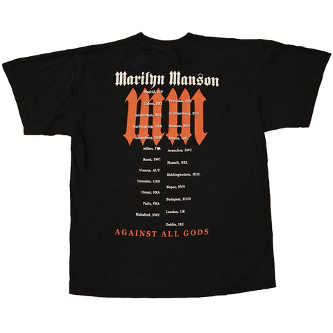 Vintage 2004 Marilyn Manson 'Against All Gods' T-Shirt