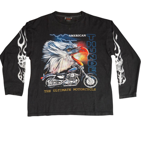 Vintage 90s American Thunder 'The Ultimate Motorcycle' Longsleeve