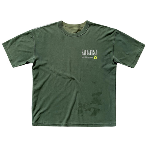 Sabbatical Recycle Program T-Shirt Army Green