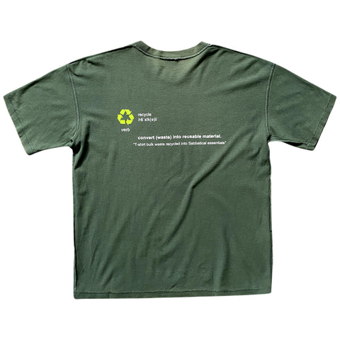 Sabbatical Recycle Program T-Shirt Army Green