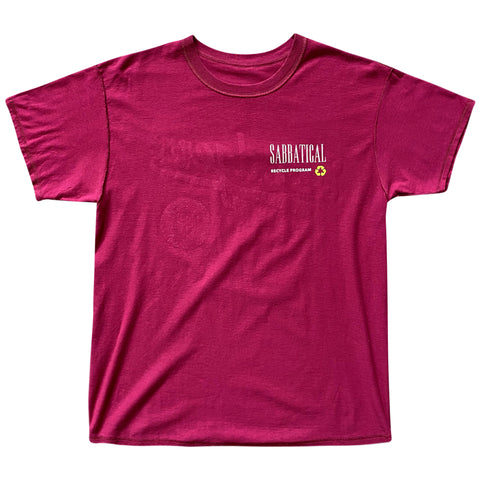 Sabbatical Recycle Program T-Shirt Magenta