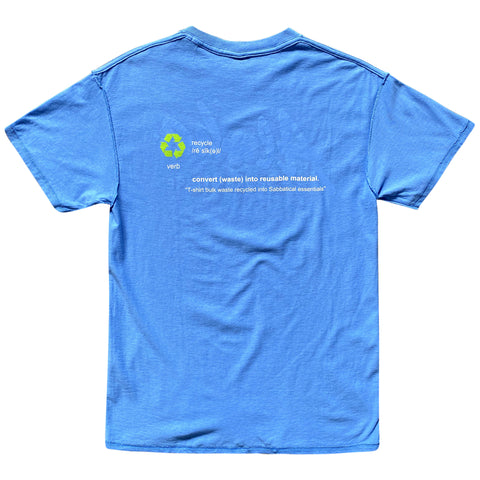 Sabbatical Recycle Program T-Shirt Powder Blue