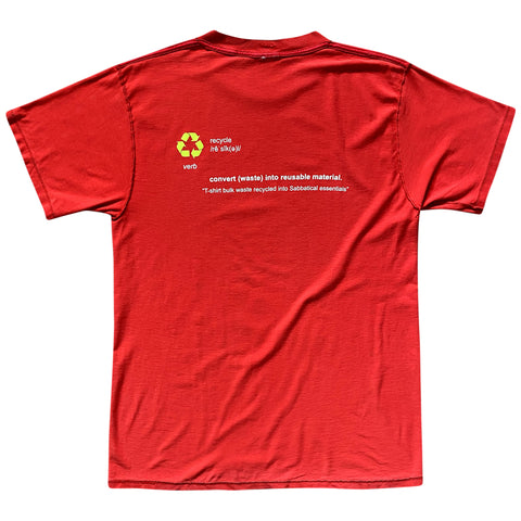 Sabbatical Recycle Program T-Shirt Red