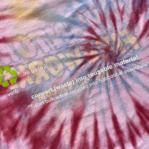 Sabbatical Recycle Program T-Shirt Tie Dye