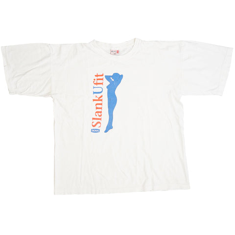 Vintage 90s Slank U Fit 'Miss Beautiful Black' T-Shirt