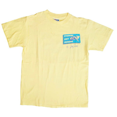 Vintage 80s Stadium Dirt Designs By John Savitski T-Shirt