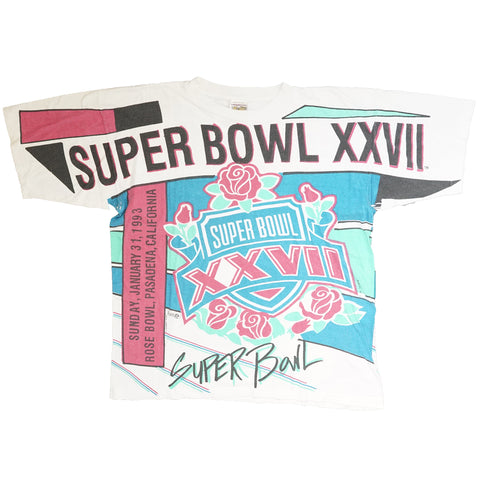 Vintage 1992 Super Bowl XXVII T-Shirt