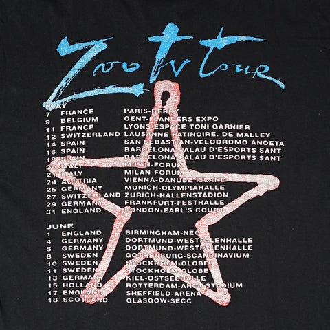 Vintage 1992 U2 Zoo TV Tour T-Shirt