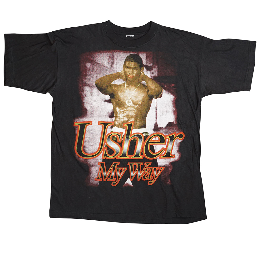 Usher My Way Tシャツ XLサイズ ビンテージ usher-1_21a4c9d5-8726-423b-
