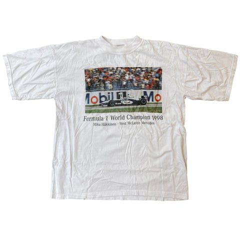 Vintage 1998 F1 Mika Hakkinen T-Shirt