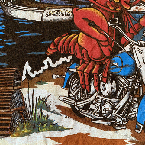 Vintage 1992 Harley-Davidson 'The Way Life Should Be' T-Shirt