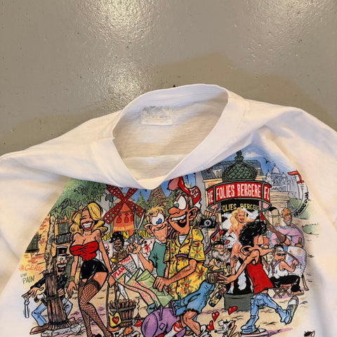 Vintage 90s Paris C'est Formidable T-Shirt