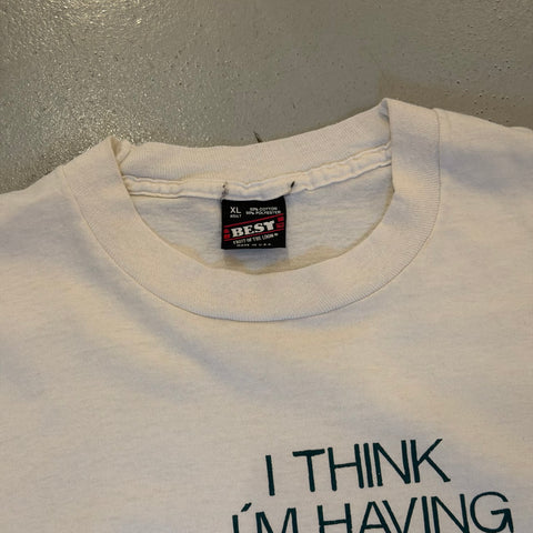 Vintage 90s I Think I'm Having Stress! T-Shirt