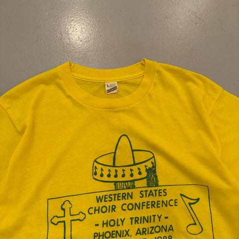 Vintage 80s Western States Choir Conference T-Shirt