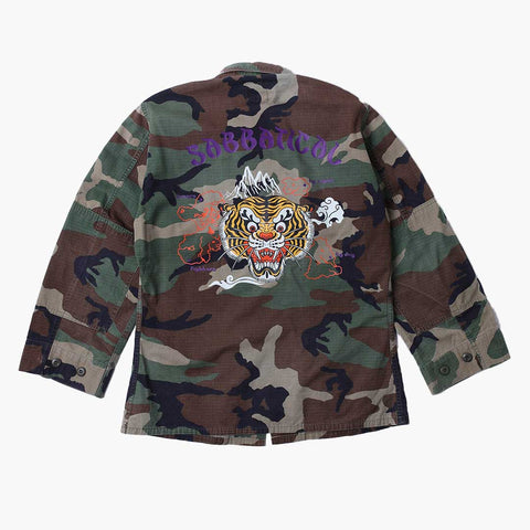 Sabbatical Recycle Program Army Camo Jacket 'Airborne'