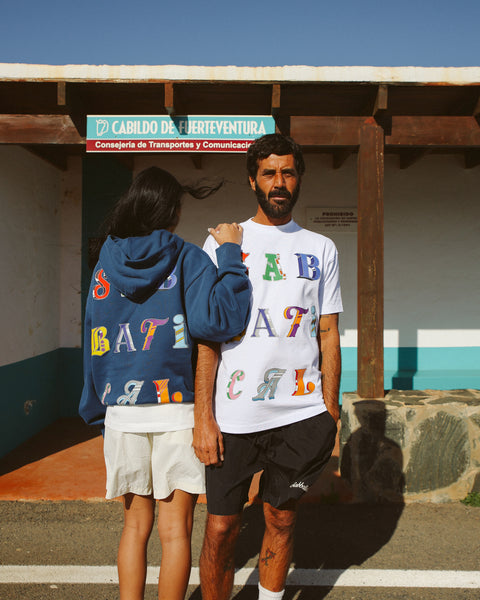 Sabbatical Ransom Letter T-Shirt White