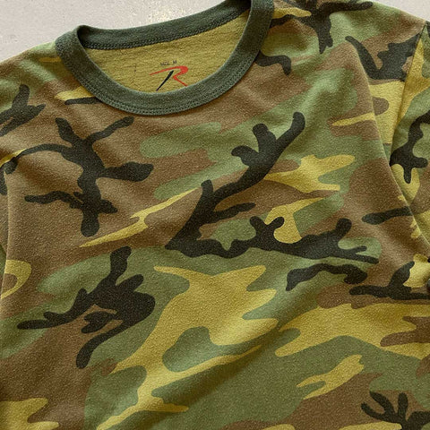 Vintage Camouflage Army Long Sleeve