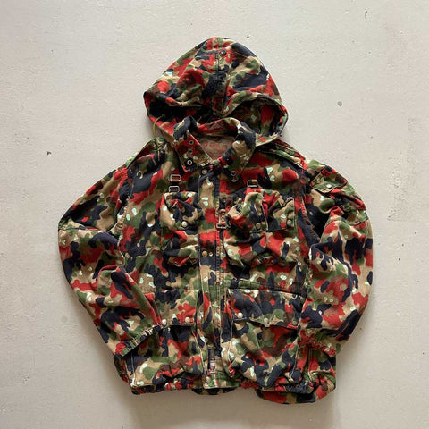 Vintage Military Camouflage Jacket