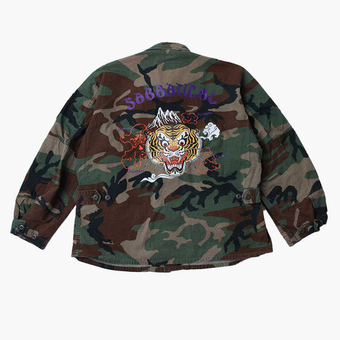 Sabbatical Recycle Program Army Camo Jacket 'Carroll'