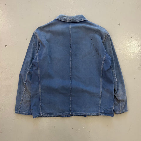 Vintage Blue de Travail French Workwear Jacket
