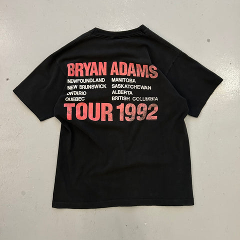 Vintage 1992 Bryan Adams Waking Up The World Tour T-Shirt