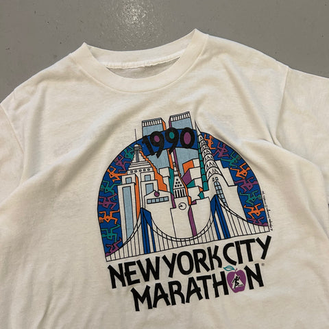 Vintage 1990 New York City Marathon T-Shirt