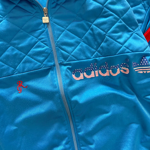Vintage 90s Adidas USA Track Jacket