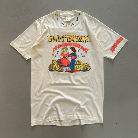 Vintage 90s I'll Do It Tomorrow T-Shirt