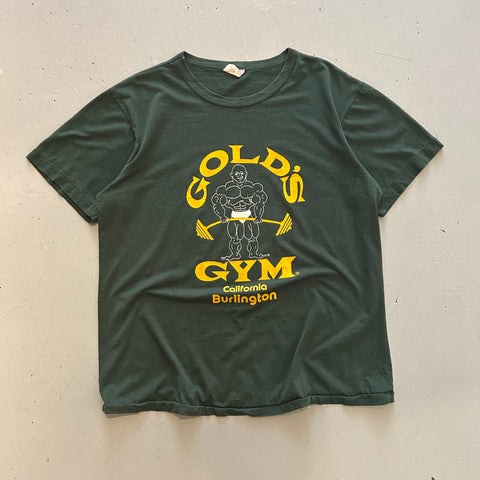 Vintage 90s Gold's Gym Burlington California T-Shirt