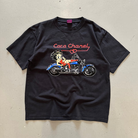 Vintage 90s Betty Boop Coco Chanel T-Shirt