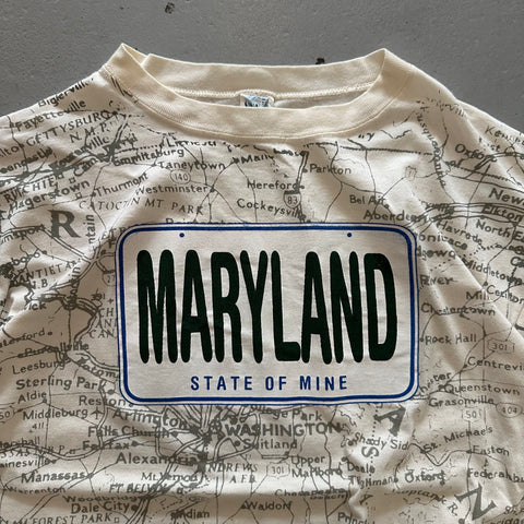 Vintage 90s Maryland State of Mine T-Shirt