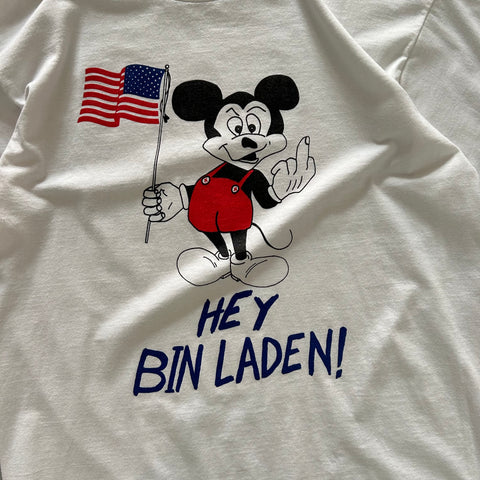 Vintage 2000s Hey Bin Laden T-Shirt