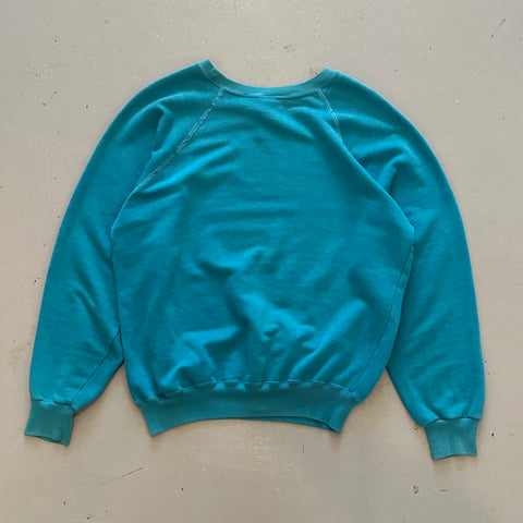 Vintage 80s Champion Sweatshirt Teal