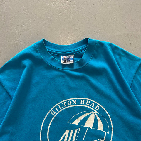 Vintage 90s Hilton Head Beach Club T-Shirt