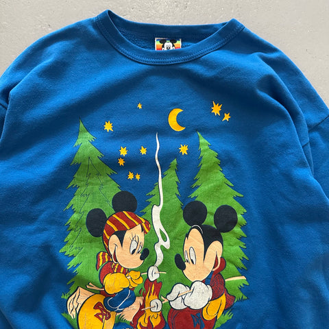 Vintage 90s Mickey & Minnie Mouse Sweater