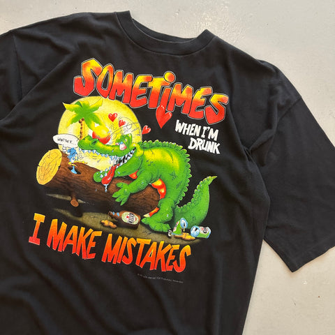 Vintage 90s Sometimes I Make Mistakes T-Shirt