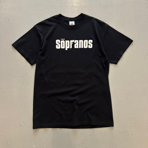 Vintage 2000s The Sopranos T-Shirt Black White
