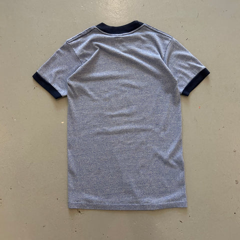 Vintage 80s Mickey Mouse Ringer T-Shirt