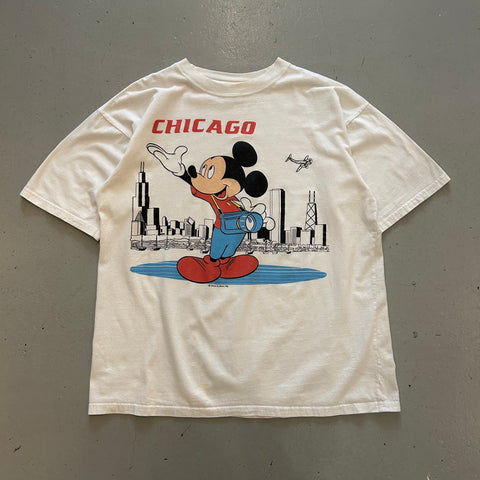 Vintage 90s Mickey Mouse Chicago T-Shirt