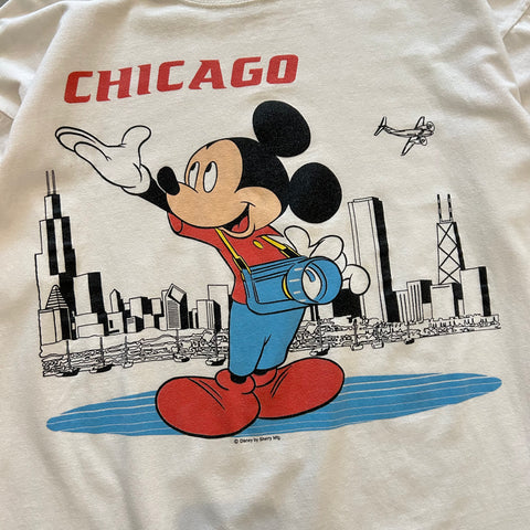 Vintage 90s Mickey Mouse Chicago T-Shirt