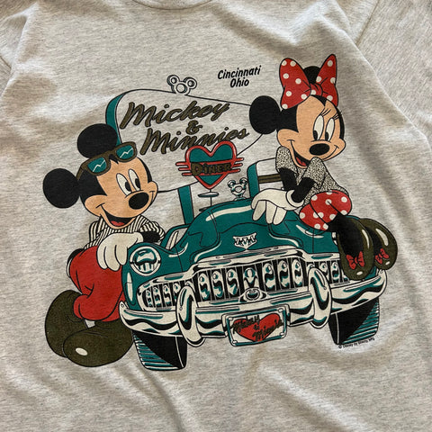Vintage 90s Mickey & Minnies Diner T-Shirt