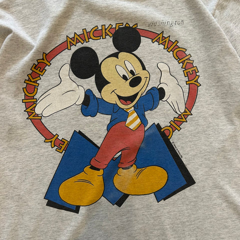 Vintage 90s Mickey Mouse Washington T-Shirt