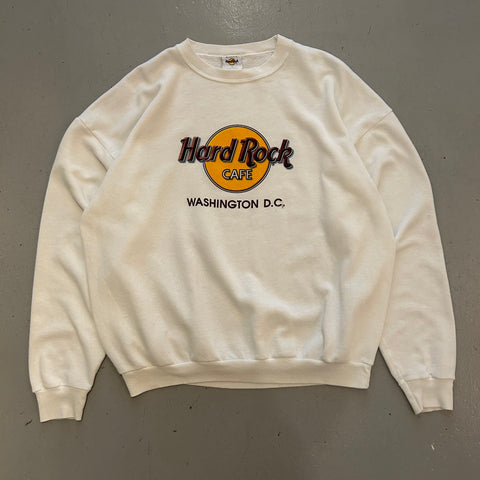 Vintage 90s Hard Rock Cafe Washington D.C. Sweatshirt