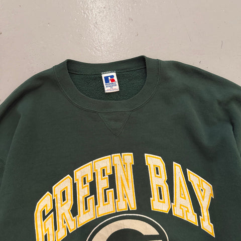 Vintage 90s Russell Athletic Green Bay Packers Sweatshirt