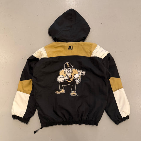 Vintage 90s Starter Purdue Anorak Jacket