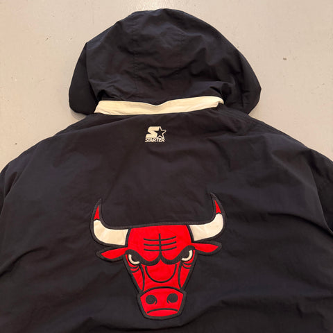 Vintage NBA Chicago Bulls Hooded Starter Jacket