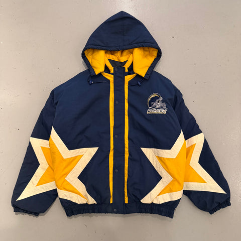 Vintage 90s Starter San Diego Chargers Anorak Jacket